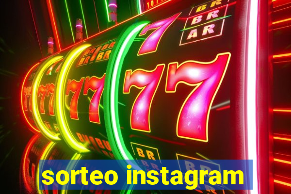 sorteo instagram